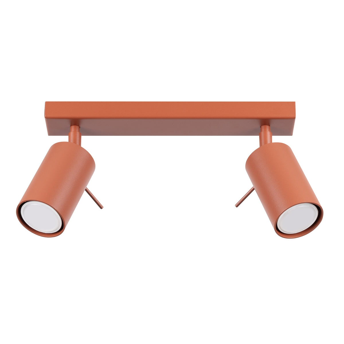Ceiling lamp RING 2 red ochre