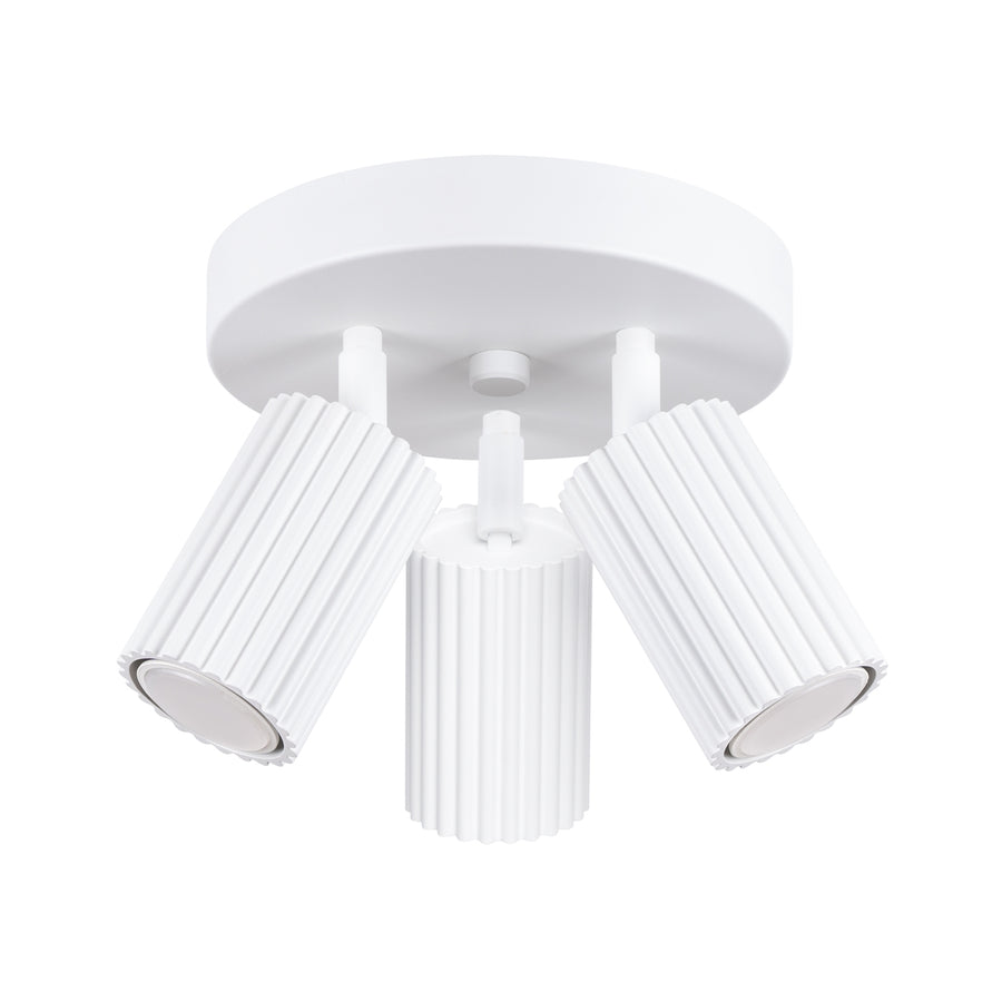 Ceiling lamp KARBON 3P white