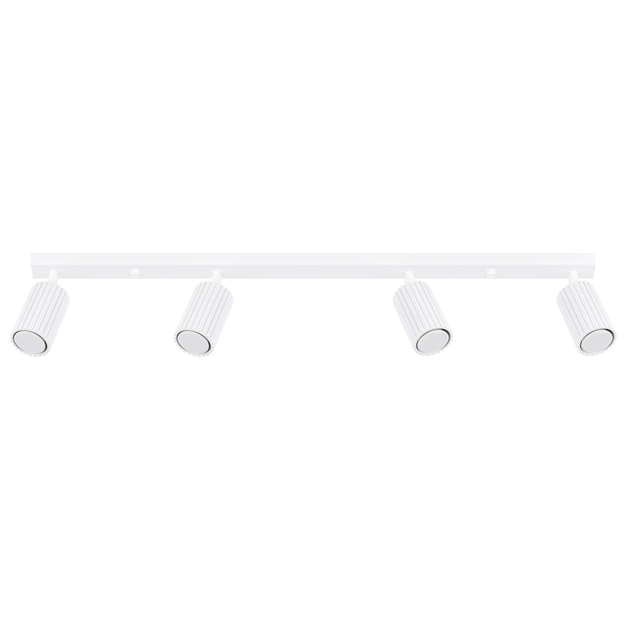 Ceiling lamp KARBON 4L white