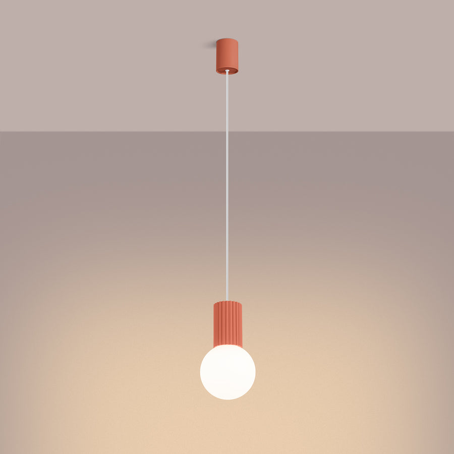 Pendant lamp HALO 1 peach