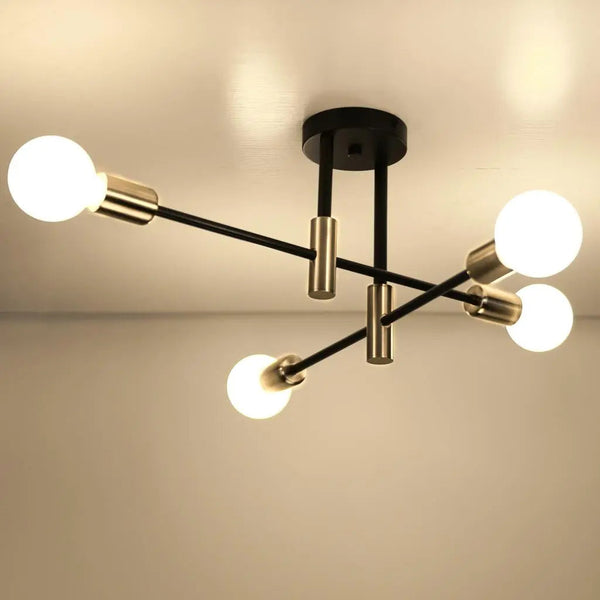 Glazen Hanglamp Voor In De Huiskamer - hanglampen - sfeerbeeld