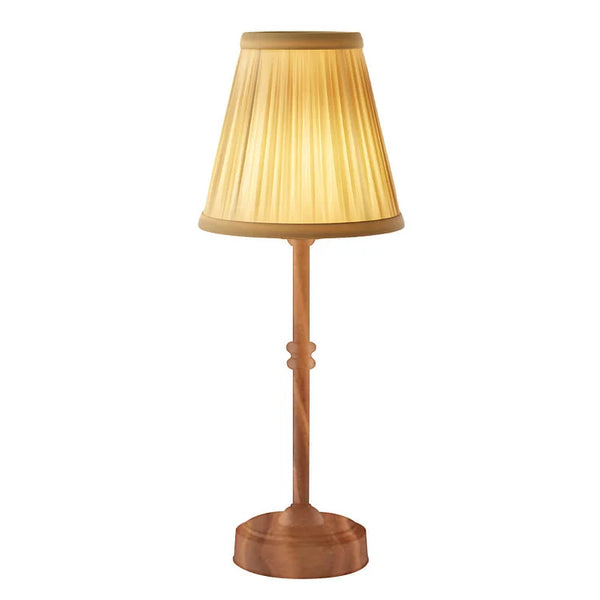 LED Retro Fabric Wireless Table Lamp