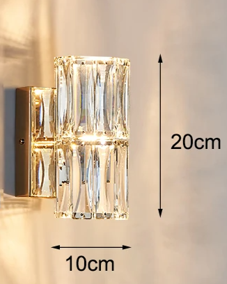 Modern Luxury Crystal Wall Lamp