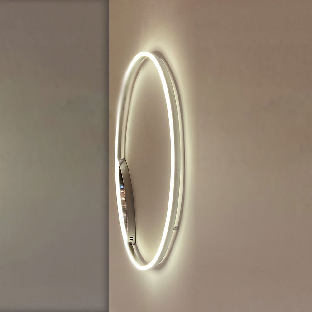 Skapetze - S.LUCE Ring 40 LED Plafond & Wandlamp Dimbaar - wandlampen - afmetingen