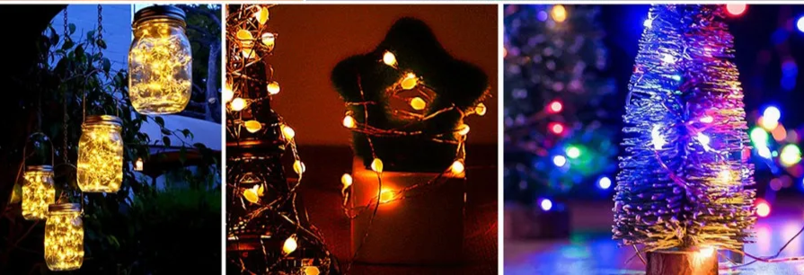 LUMISHOW RGB Smart LED Kerstslinger – 10M/20M - buitenverlichting - verlicht
