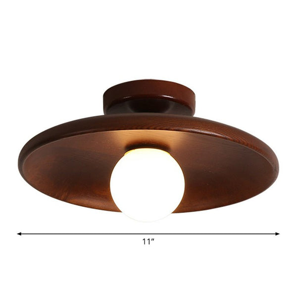 Ondiepe Komvormige Plafondlamp - plafondlamp - gemonteerd