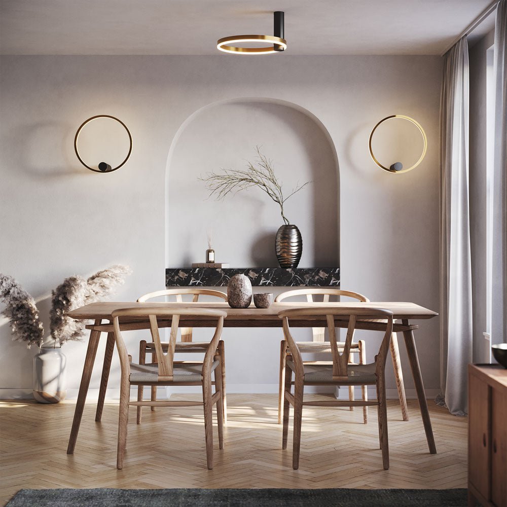Skapetze - Ring Air LED Wand- & Plafondlamp Rond - plafondlamp - sfeerbeeld