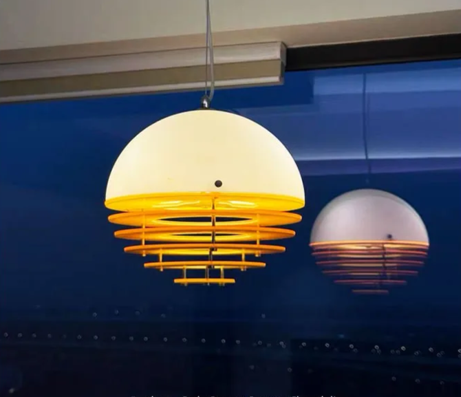 BauhausLinea Retro Minimalistische Hanglamp - plafondlamp - gemonteerd