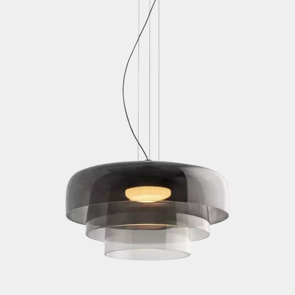 Moderne Hanglamp Van Noors Glas - hanglampen - in de kamer