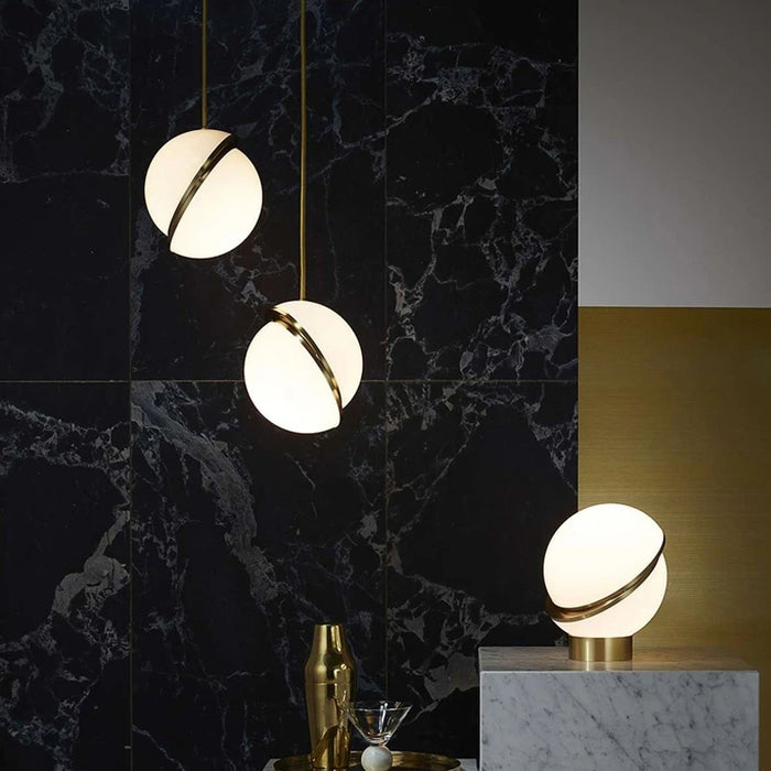 Lumaglow | Gouden Hanglamp - hanglampen - detail