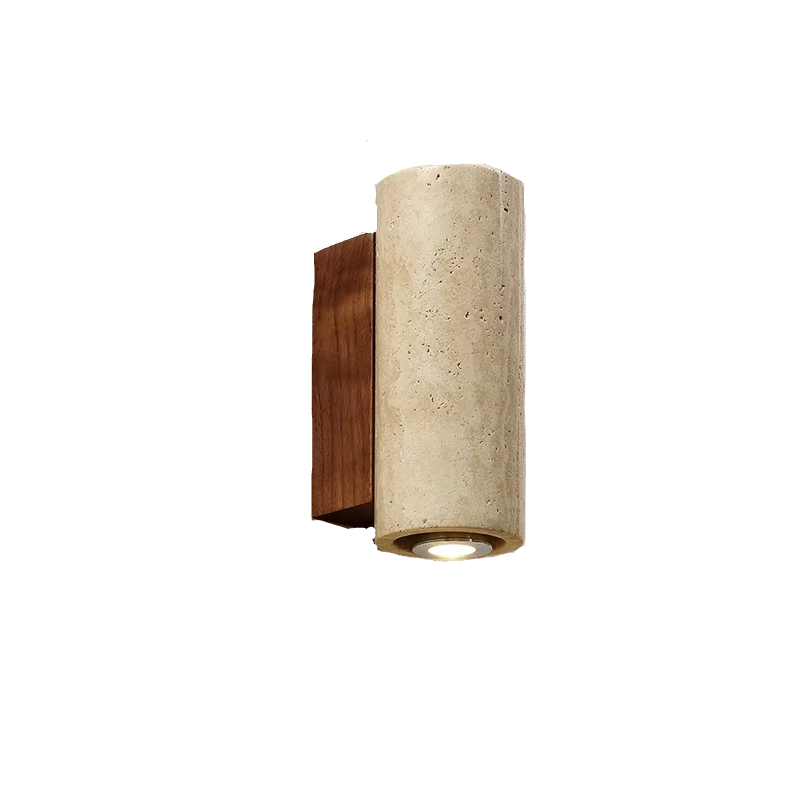 Modern Luxe Wandlamp in Natuursteen - wandlamp