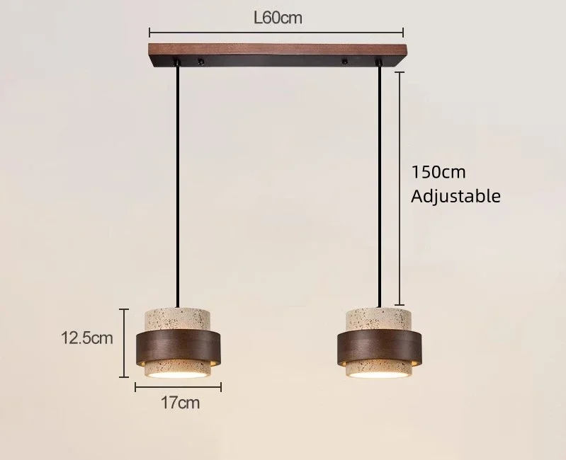 LumiStone Natuursteen LED Hanglamp - hanglampen - detail