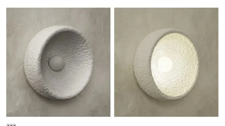 SabiGlow Retro Wabi-Sabi LED Wandlamp - wandlamp