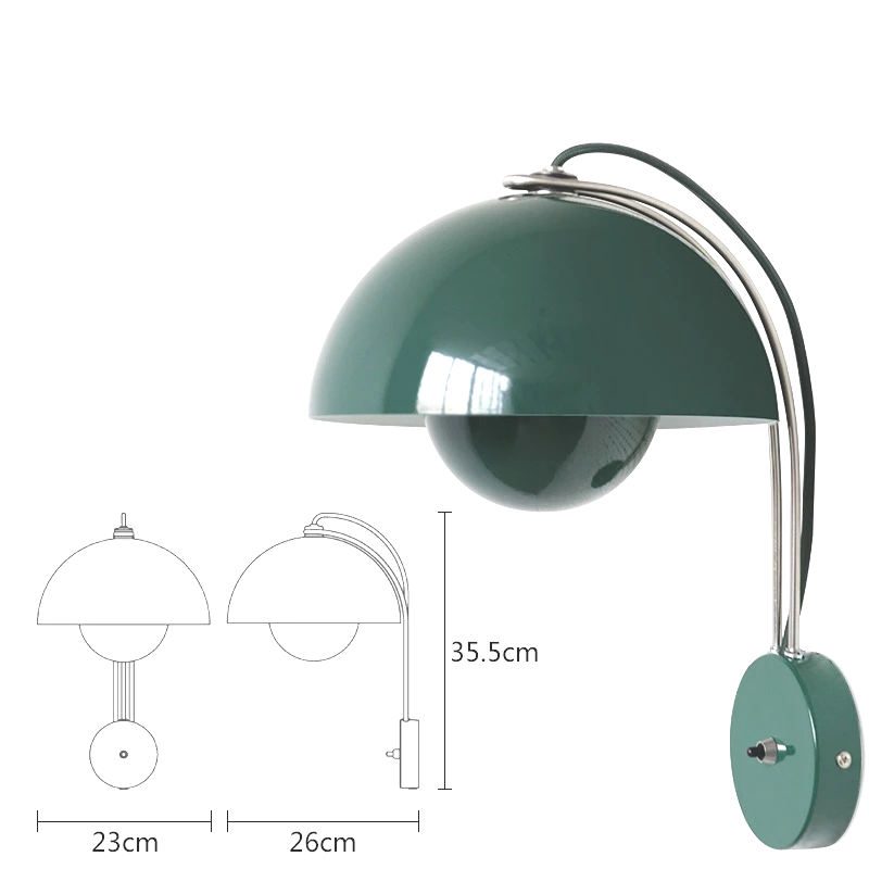 Artpad Bud Wandlamp - wandlamp - in de kamer