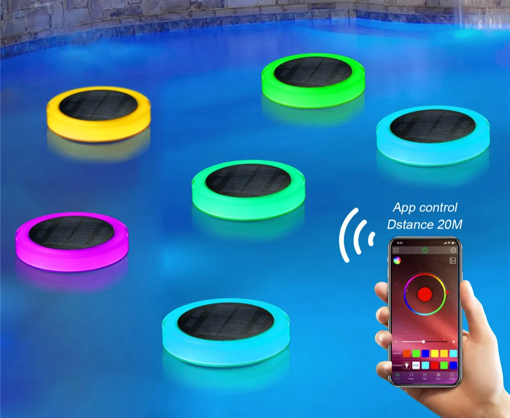 LUMISPHERE RGB Floating Pool Light