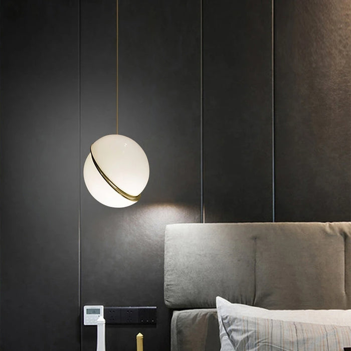 Lumaglow | Gouden Hanglamp - hanglampen - in de kamer