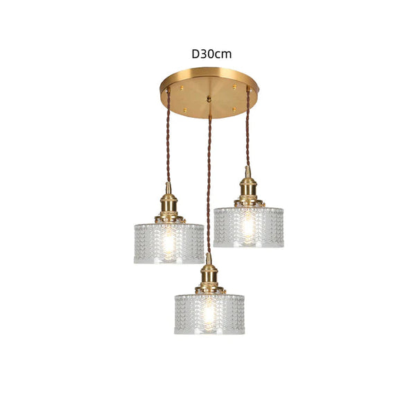 Vintage Kristallen Hanglamp voor in de Eetkamer - hanglampen - close-up