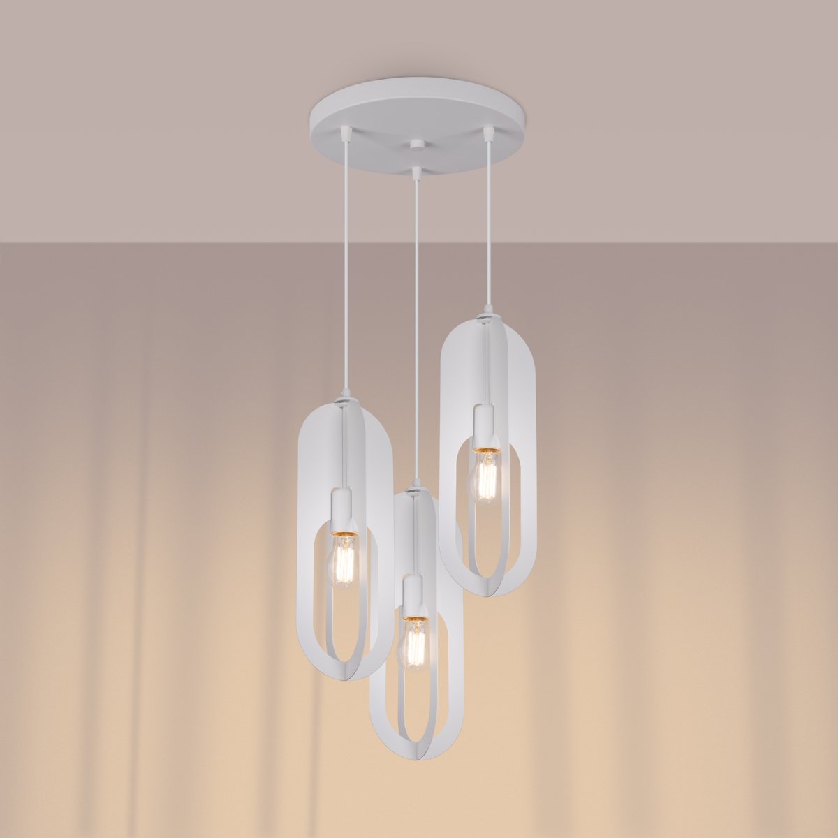Lightinup Srl - Nicus 1 Hanglamp Wit - hanglampen