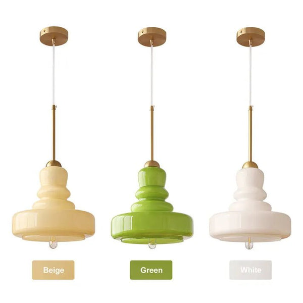 Bauhaus Glazen Hanglamp - hanglampen - zijaanzicht