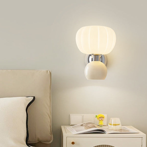 Moderne Led Wandlampen Crème - wandlampen