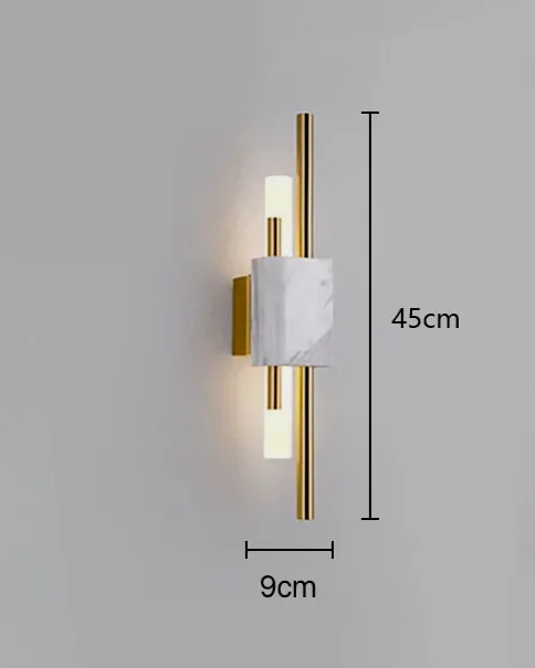 Modern Luxury Marble LED Wall Lamp