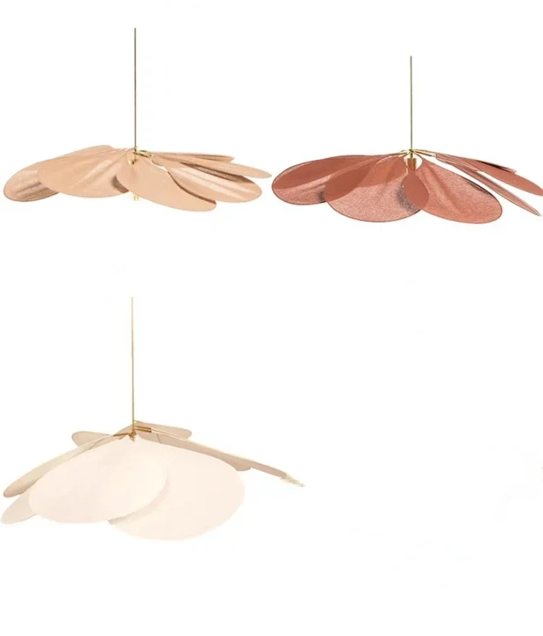 LumaFlora Petal Light – Stoffen Kunst Hanglamp met Kleurrijke Bloembladen - hanglampen - in de kamer