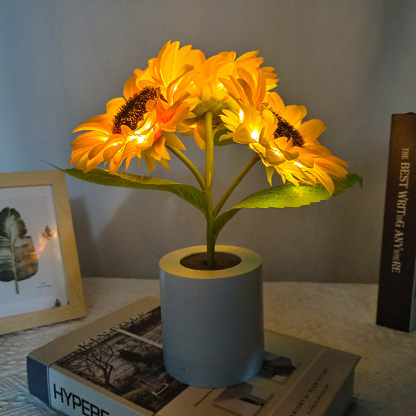Sparkling Sunflower Table Lamp