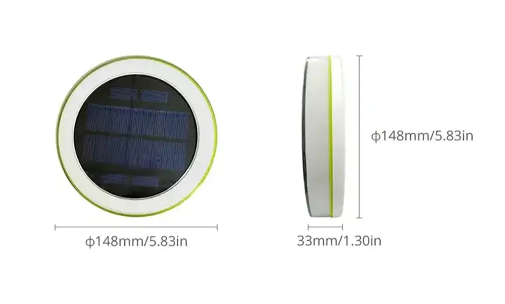 LUMISPHERE RGB Drijvende Zwembadlamp - buitenverlichting - zijaanzicht