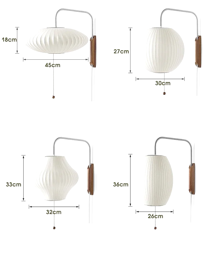 SakuraSilk – Japanse Handgeweven Zijde Wandlamp - wandlamp & tafellamp