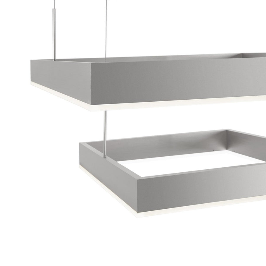Alexandra Thai - Ceiling lamp 60X60X120 Silver Metal