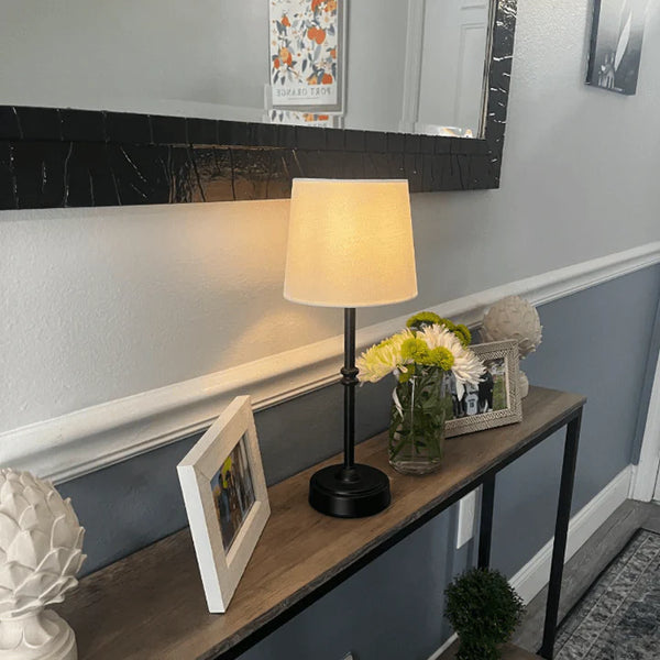 Led Retro Stoffen Draadloze Tafellamp - tafellampen - in de kamer