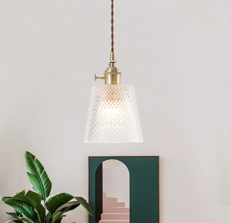 AeroNord LumiSphere Hanglamp – Nordic Japan Stijl Glazen Pendant - hanglampen - in de kamer