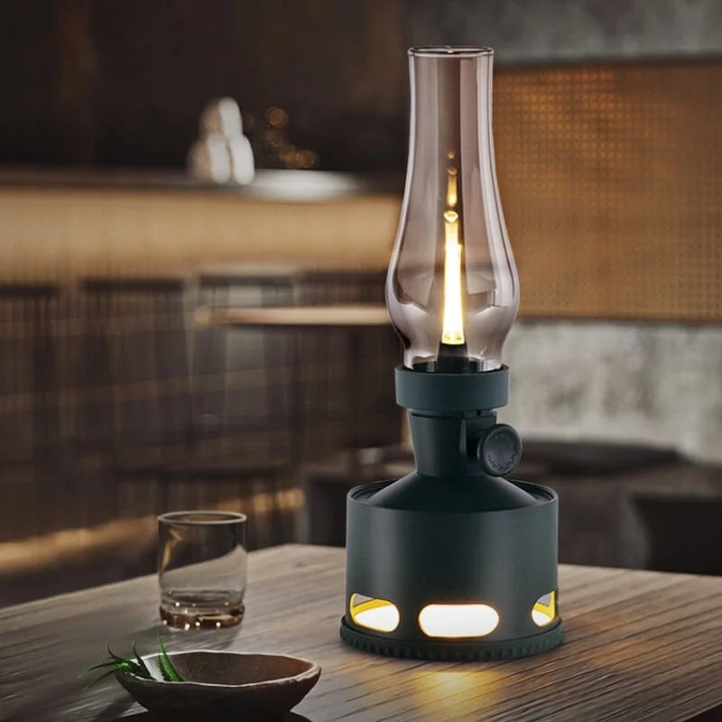 Vintage LED Lantaarn - tafellampen - sfeerbeeld