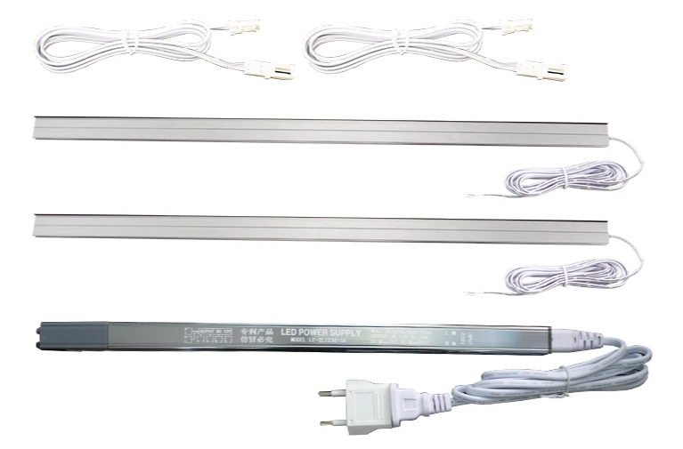 LUMISHELF Onzichtbare LED Strip voor 18mm Planken - verlichting - afmetingen