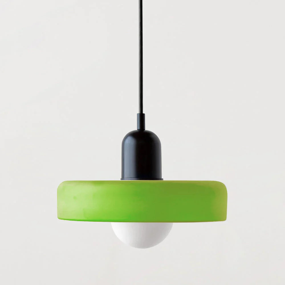 Bauhaus Hanglamp Van Gekleurd Glas - hanglampen - in de kamer