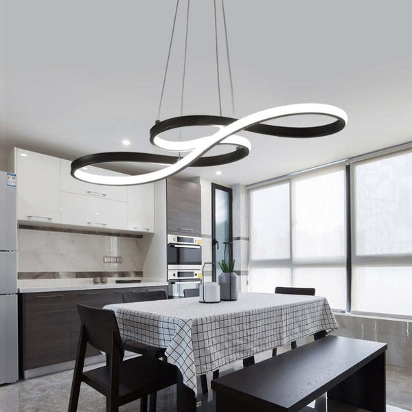 Muzikale Noten Ontwerp Led Hanglamp - hanglampen - sfeerbeeld