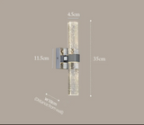 AuroraLux Bubble Wall Lamp – Luxurious Gold LED