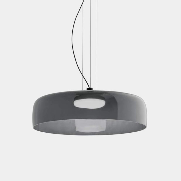 Glazen Plafondlamp Met Historische Charme en Moderne Functionaliteit - plafondlamp - close-up