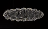 Danish Designer Iron Mesh Cloud Pendant Lamp
