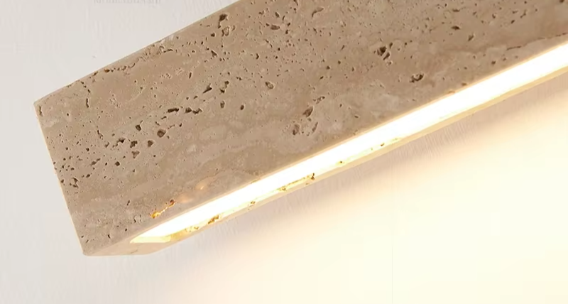 ZENLUME Wabi-Sabi Natuursteen Wandlamp - wandlamp