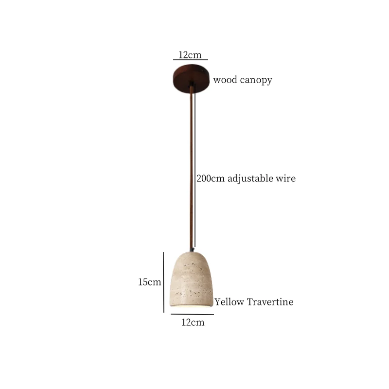 ZenAura Japanse Wabi-Sabi LED Hanglamp - hanglampen - in de kamer