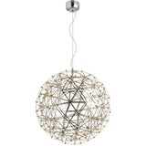 Skapetze - S.Luce Pro Atom 70 LED Pendant Lamp Metal Ball 2484Lm Chrome