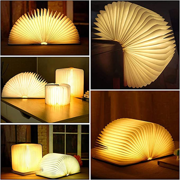 Betoverde Boekenlamp Voor Op Tafel Met Warm Licht - lamp - sfeerbeeld