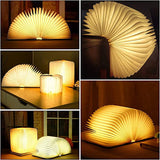 Enchanted Table Book Lamp with Warm Light