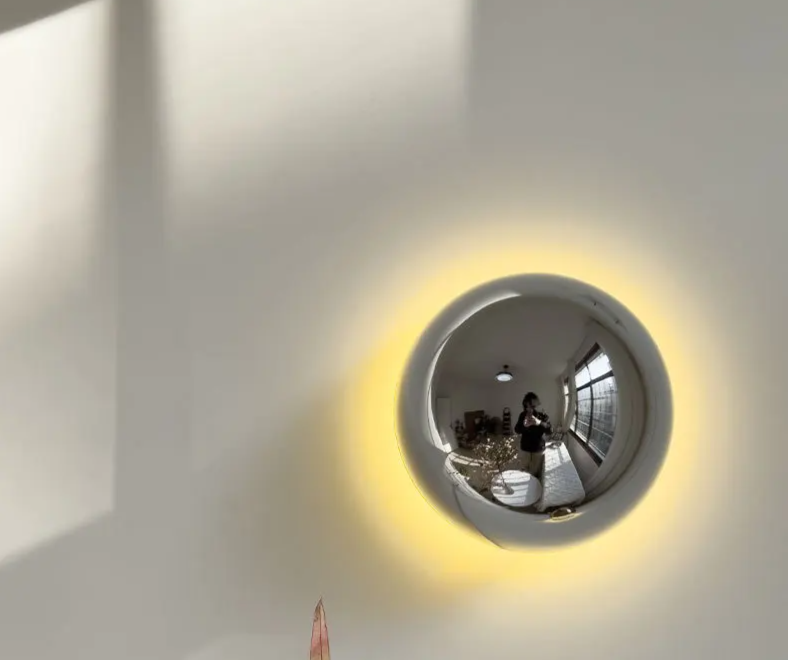 ChromeMush Bauhaus Designer Wandlamp - wandlamp - materiaaldetail