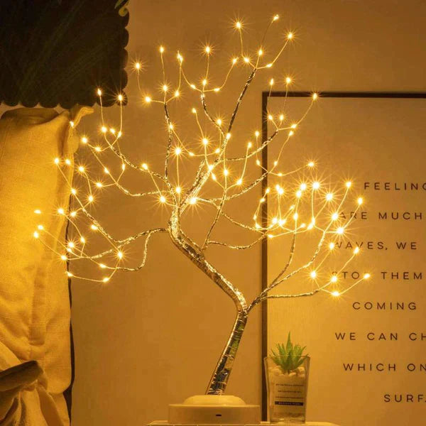 Twinlingtree - 108 LEDS - tafellampen - detail