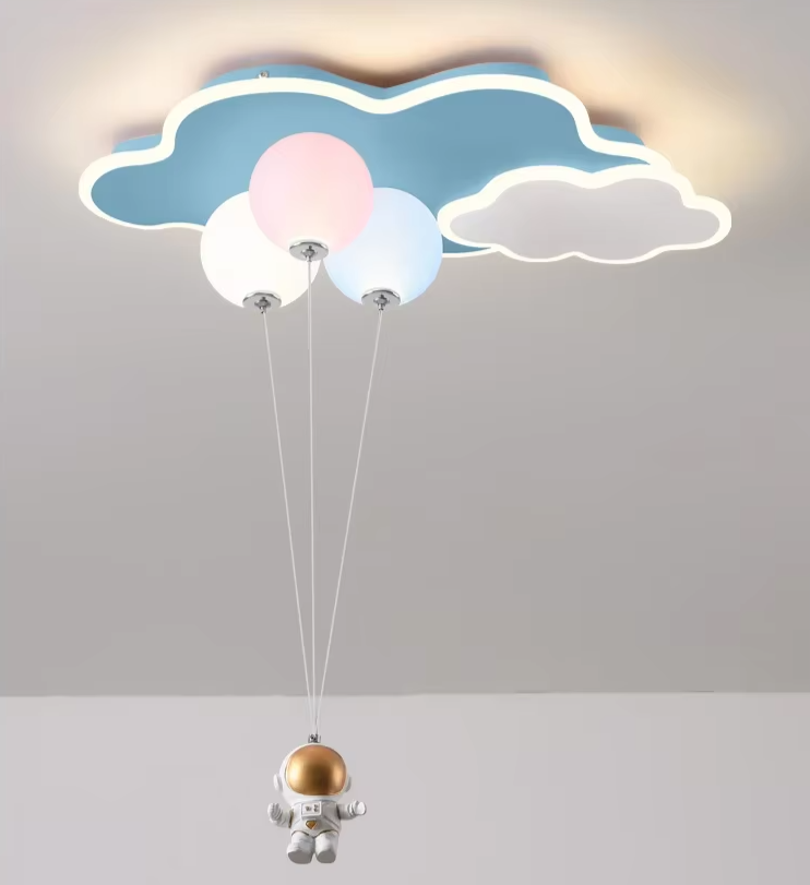 Nordic Astronaut Cloud LED Hanglamp - plafondlamp - sfeerbeeld