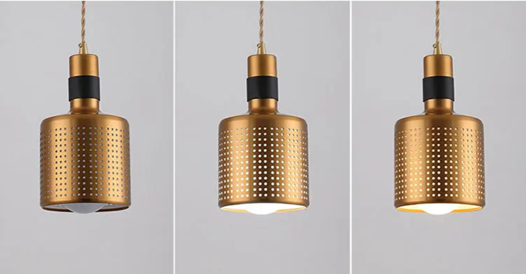 AuroraNord Goudgeplateerde Nordic Hanglamp - wandlamp - gemonteerd