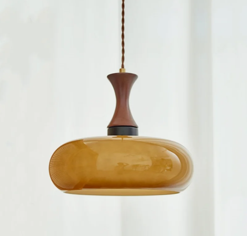 AmberGlow Vintage LED Hanglamp - hanglampen