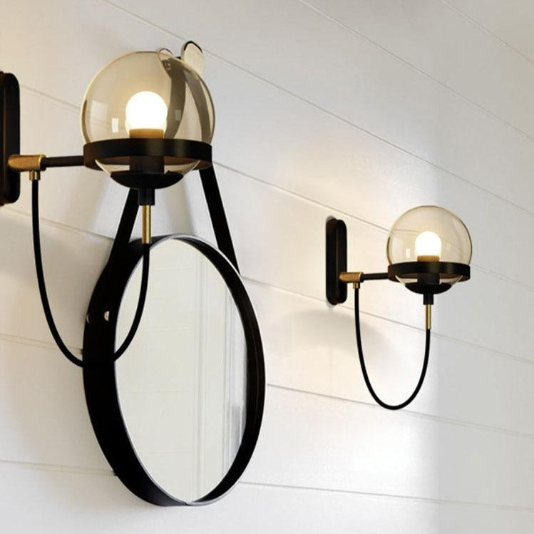 Hoskulle Wandlamp In Postmoderne Stijl - wandlampen - zijaanzicht